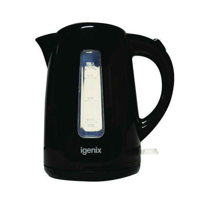 Black Cordless Jug Kettle - 1.7 Litre