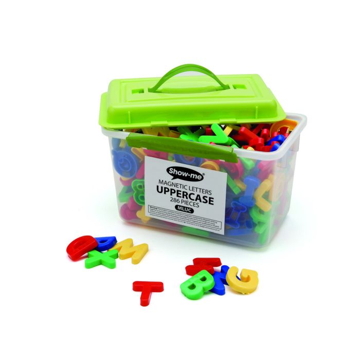 Show-me Magnetic Upper Case Letters - Pack of 286
