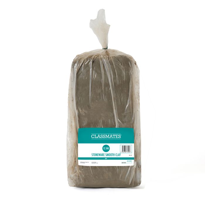 Classmates Stoneware Buff Smooth Clay - 12.5kg