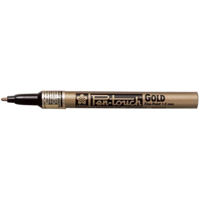 Sakura Pen-Touch Metallic Pens Fine - Gold
