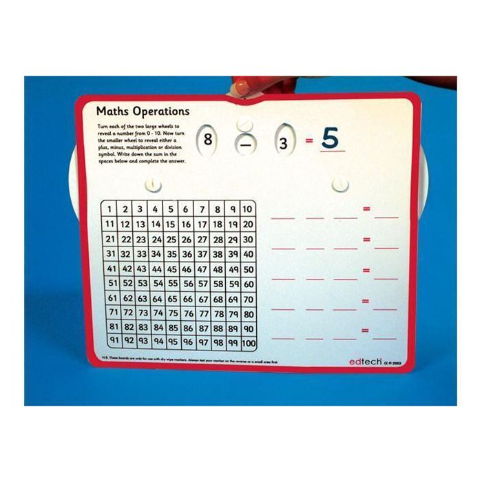 Maths Operation Wheel - Pack of 5