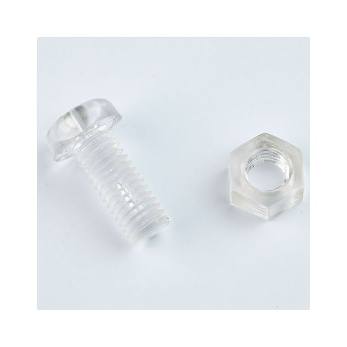 Acrylic Nuts & Bolts. Per pack Acrylic Nuts & Bolts. Per pack