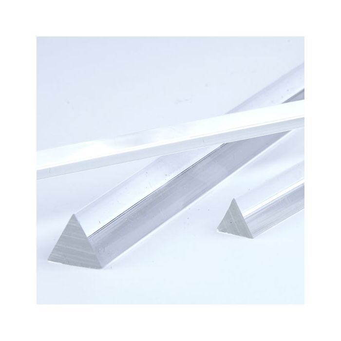 Clear Triangular Extruded Acrylic Rods Clear Triangular Extruded Acrylic Rods