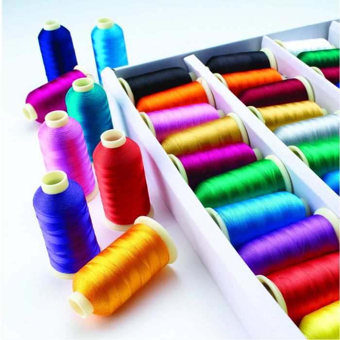 Marathon Viscose Rayon Embroidery Thread Bulk Pack Marathon Viscose Rayon Embroidery Thread Bulk Pack
