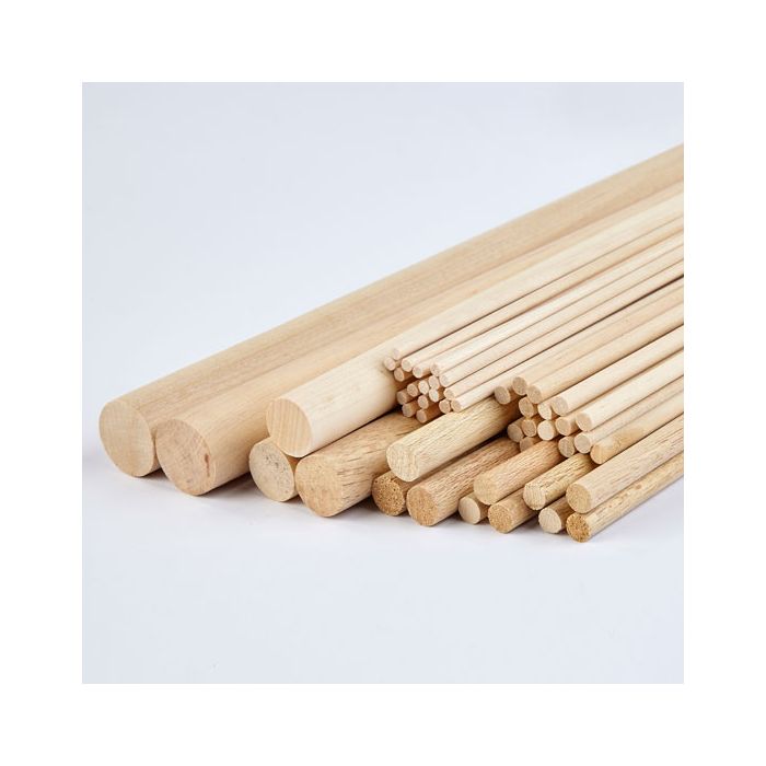 Mixed Hardwood Dowel Class Pack of 50
