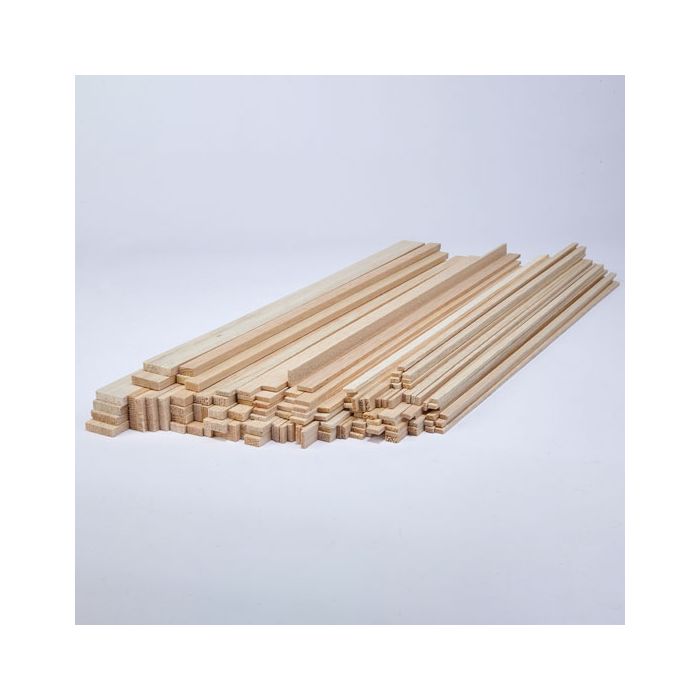 Balsa Wood Class Packs - Rectangular Strips Balsa Wood Class Packs - Rectangular Strips