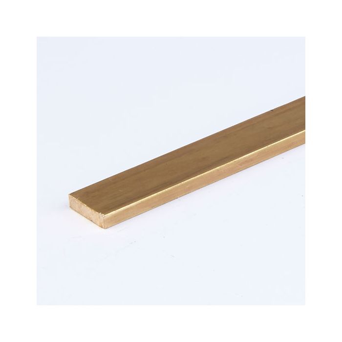 Brass - Flat - 1.21m Lengths