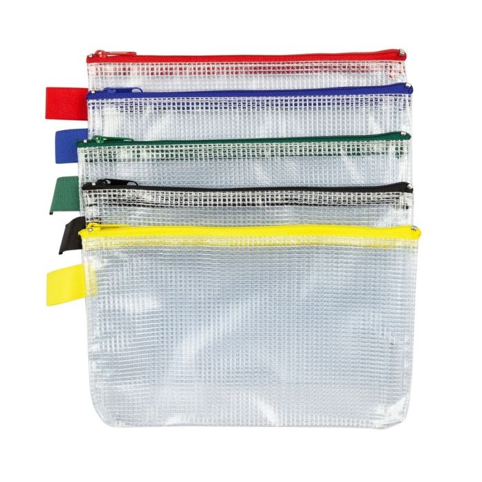 Zippa Bag White Mesh - 125 x 200mm - Pack of 5 Zippa Bag White Mesh - 125 x 200mm - Pack of 5