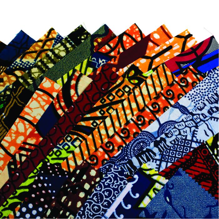 African Wax Print Fabric Pack