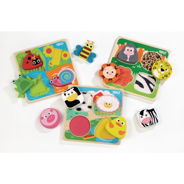 Bigjigs Toys Touch and Feel Puzzles Bigjigs Toys Touch and Feel Puzzles