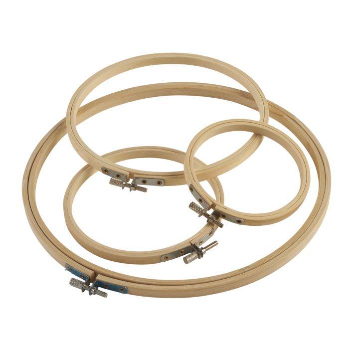 Specialist Crafts Bamboo Embroidery Hoops