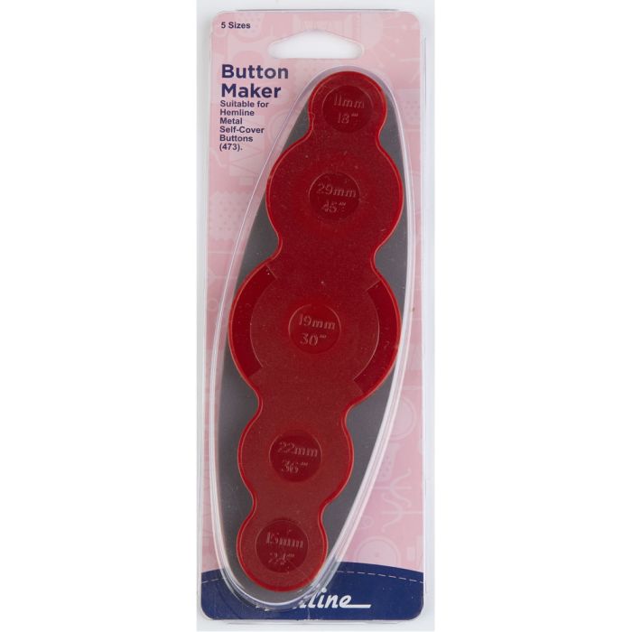 Self-Cover Button Maker Tool