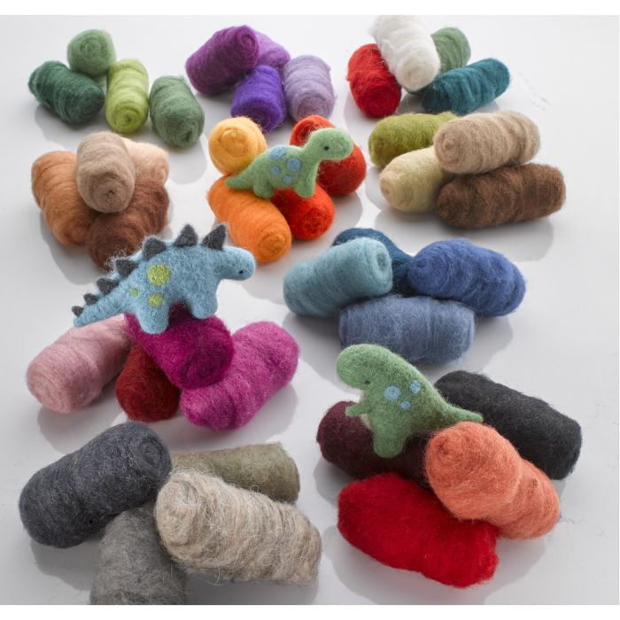 Tonal Felting Wool Assorted Set Tonal Felting Wool Assorted Set