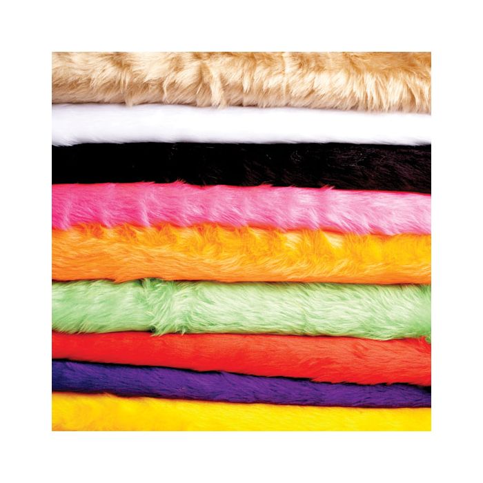 Coloured Fur Fabric Coloured Fur Fabric