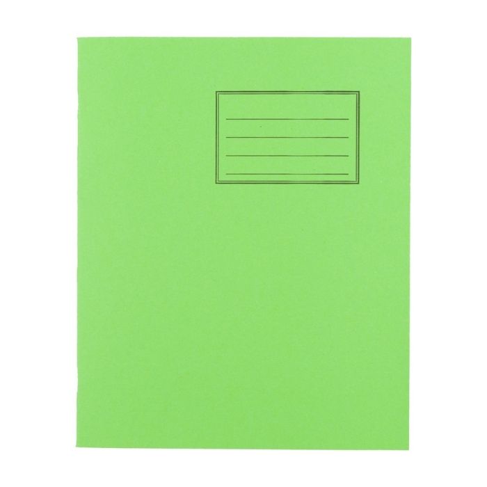 Exercise Books 8 x 6.5in 24 Page T/Hf Blank B/Hf 10mm Feint - Pack of 100