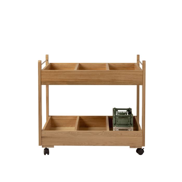 Kids by Design Oak Hobby Trolley