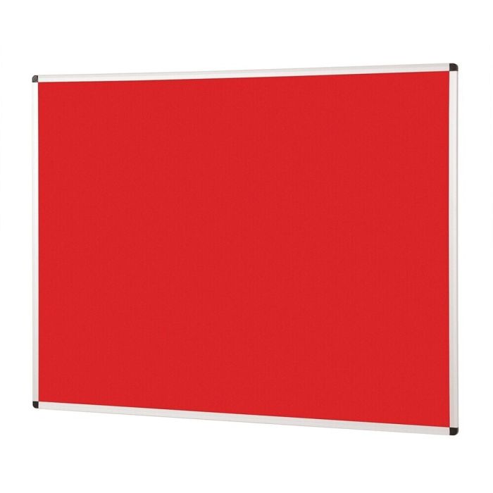Noticeboard Aluminium Frame 1200 x 900mm - Red Noticeboard Aluminium Frame 1200 x 900mm - Red