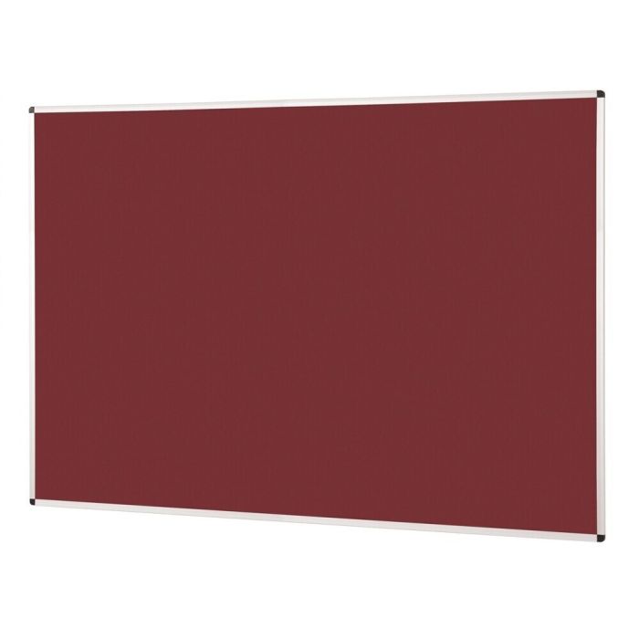 Noticeboard Aluminium Frame 1800 x 1200mm - Burgundy Noticeboard Aluminium Frame 1800 x 1200mm - Burgundy