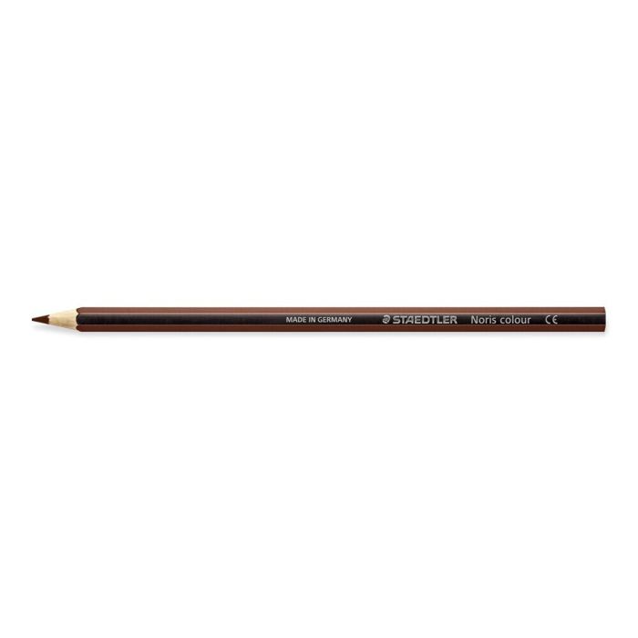 Staedtler Noris Club Colouring Pencils - Dark Brown - Pack of 12 Staedtler Noris Club Colouring Pencils - Dark Brown - Pack of 12