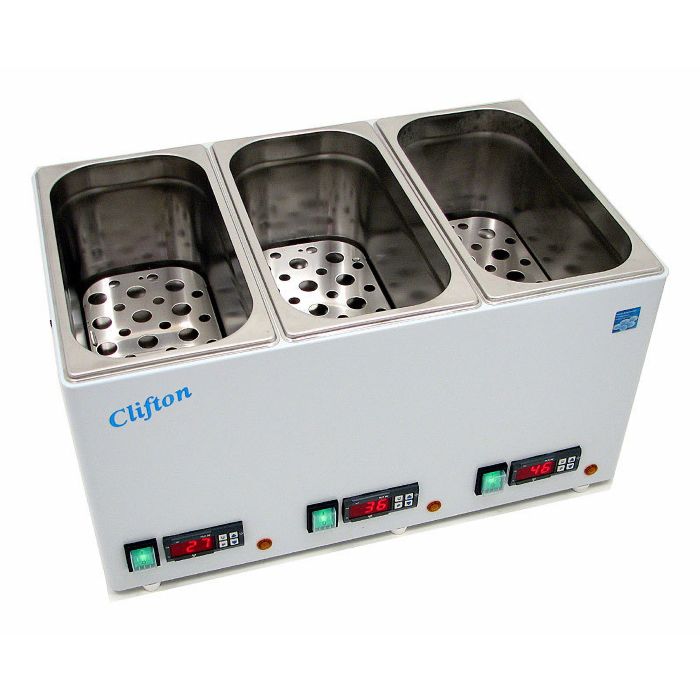 Clifton Digital Triple Bath 4+4+4 Litre