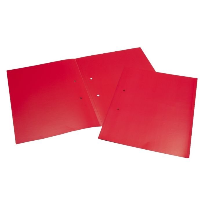 No Lace Files A4 - Red - Pack of 100
