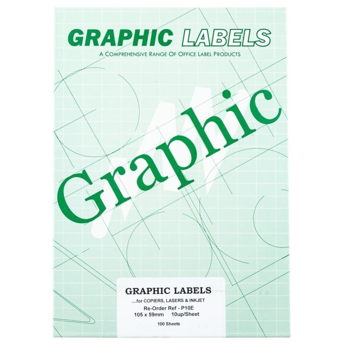 Copier & Laser Labels A4 Square Corners - 10 Per Sheet - Pack of 100 Copier & Laser Labels A4 Square Corners - 10 Per Sheet - Pack of 100