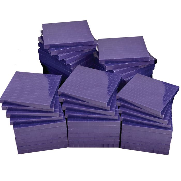 Base 10 Hundreds - Pack of 50 Base 10 Hundreds - Pack of 50