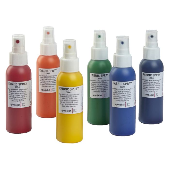 Specialist Crafts Fabric Sprays Assortment Specialist Crafts Fabric Sprays Assortment