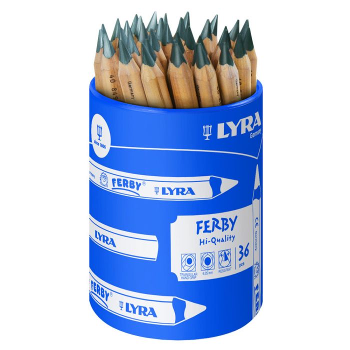Lyra Ferby Graphites. Pack of 36 Lyra Ferby Graphites. Pack of 36