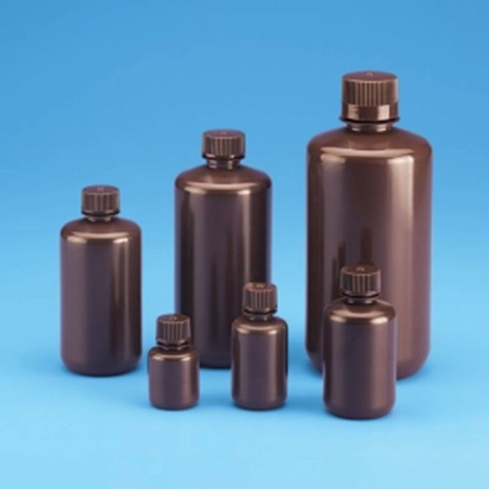HDPE Bottle-Narrow Neck-Amber-30ml-Pk 10 HDPE Bottle-Narrow Neck-Amber-30ml-Pk 10