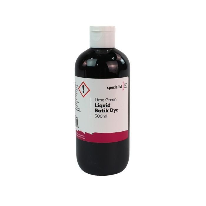 Specialist Crafts Liquid Batik Dyes 300ml Lime Green Specialist Crafts Liquid Batik Dyes 300ml Lime Green