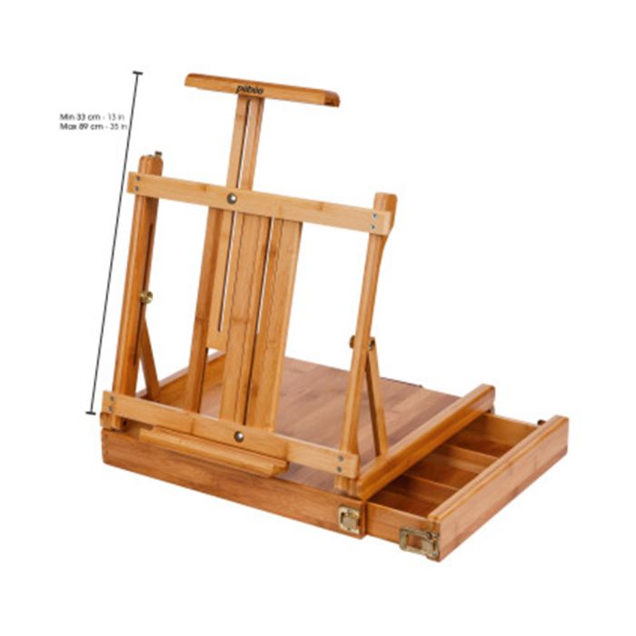 Bamboo Table Box Easel Bamboo Table Box Easel