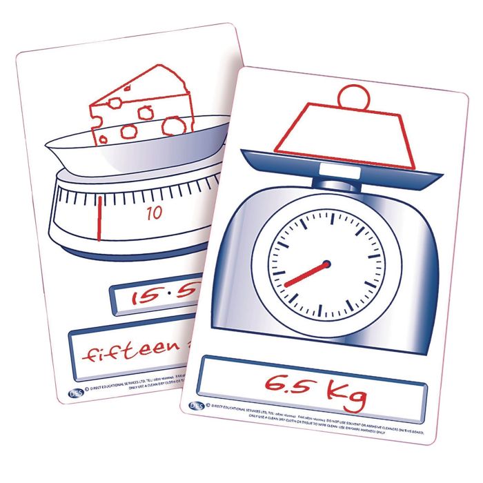 Weight Boards - Pupil - A5 - Pack of 30