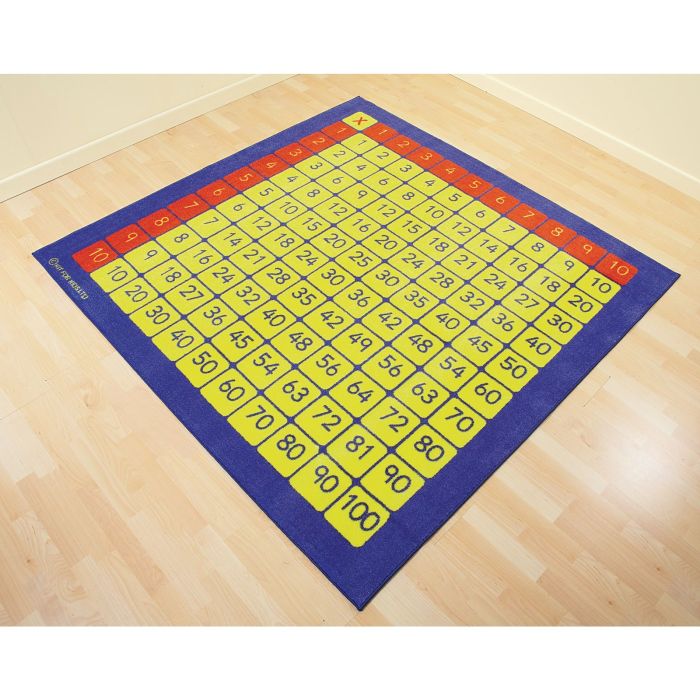 100 Square Multiplication Carpet - Multiplication 100 Square Multiplication Carpet - Multiplication