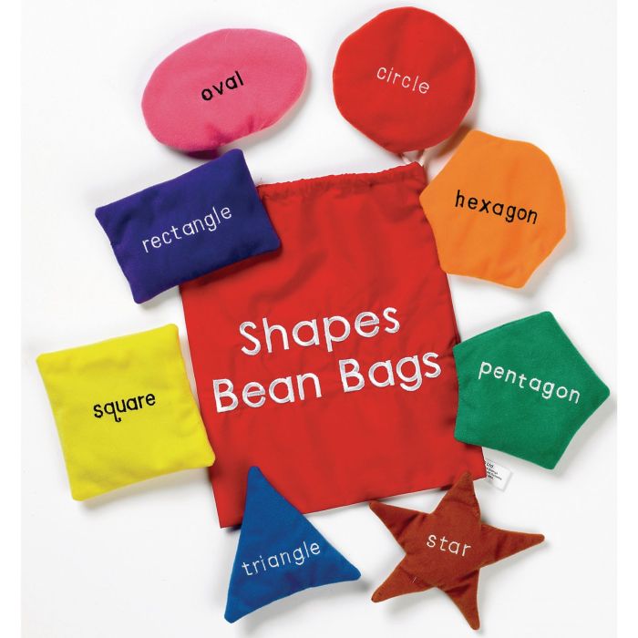 Shapes Bean Bags - Pack of 8 Shapes Bean Bags - Pack of 8