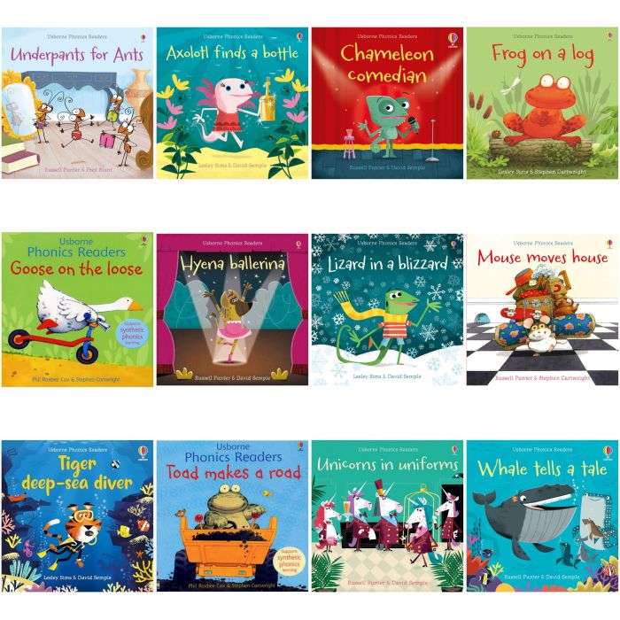 Usborne Phonics Readers - Pack of 12