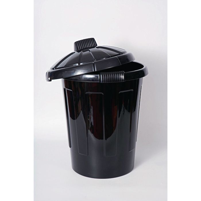 Black Dustbin - 90 Litres