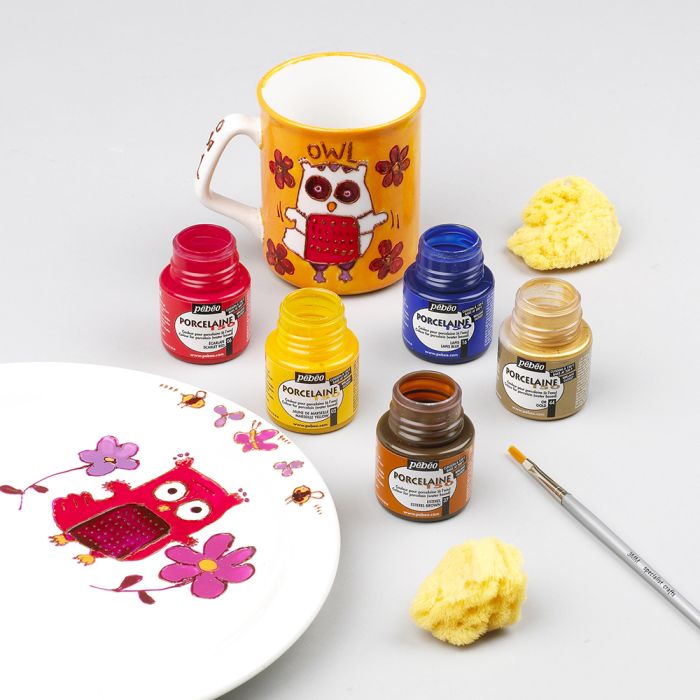 Pebeo Porcelaine 150 Metallic Paints