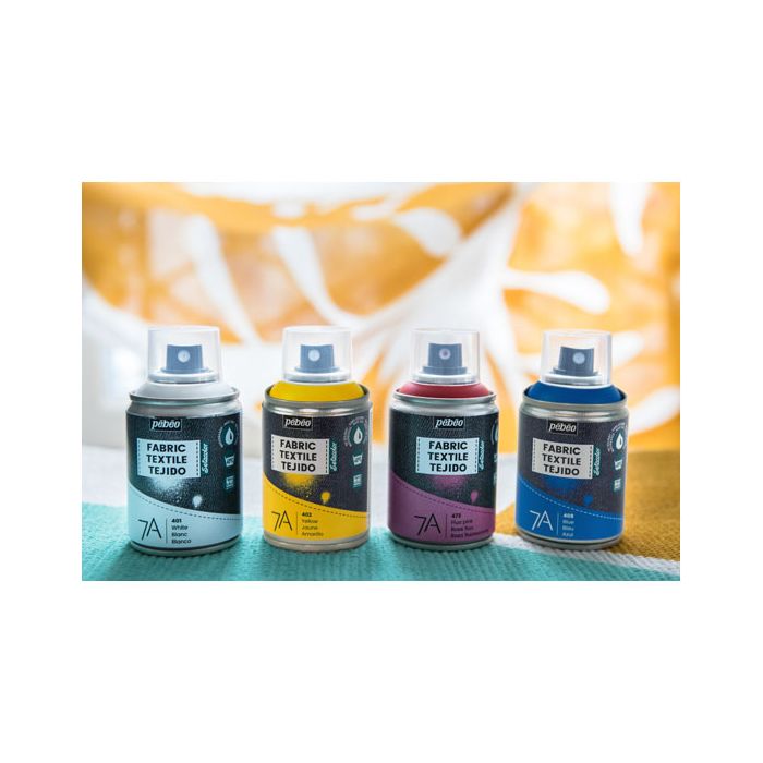 Pebeo Setacolor 7A Fabric Spray Paints - Class Pack