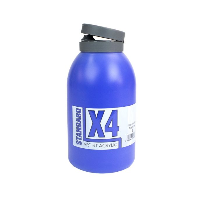  X4 Standard Acryl Acrylic 2L Ultramarine Blue