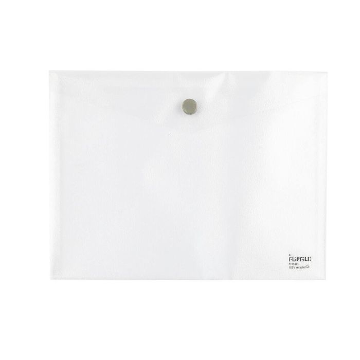 A5 Polypropylene Document Wallets - Clear - Pack of 5