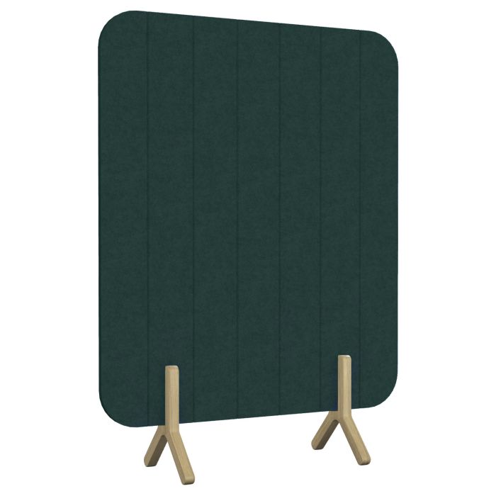 Koala Sound Absorbing Floor Standing Partition Screen-Straight-Forest Green Koala Sound Absorbing Floor Standing Partition Screen-Straight-Forest Green