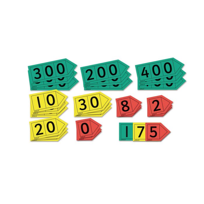 Magnetic Place Value Arrows - Hundreds Tens & Units