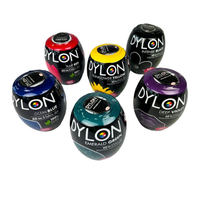 Dylon Washing Machine Dye Starter Set. set of 6 Dylon Washing Machine Dye Starter Set. set of 6