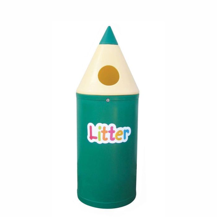 Pencil Bin With 'Litter' Letters Micro: 42L Capacity Pencil Bin With 'Litter' Letters Micro: 42L Capacity