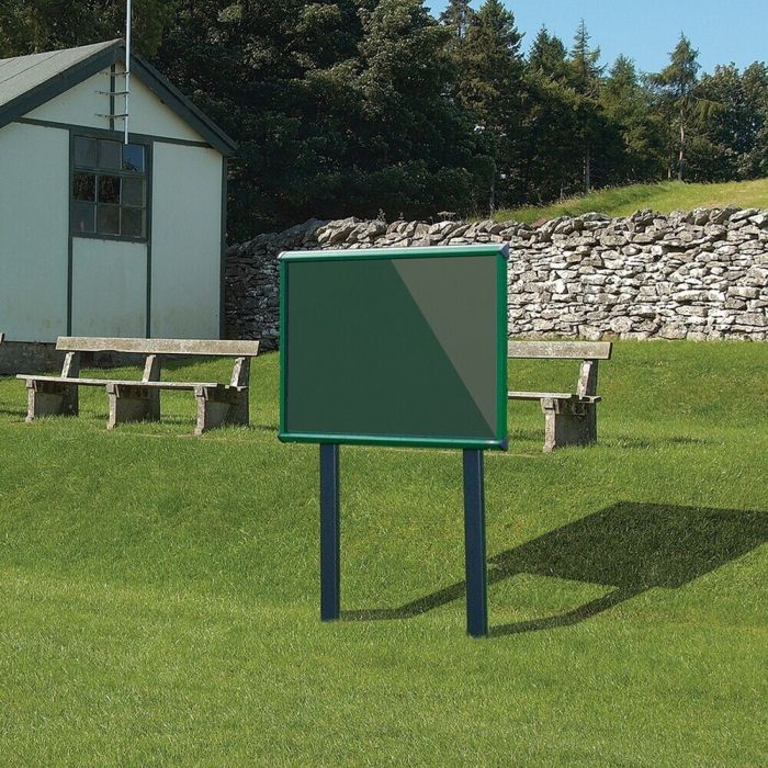 Shield Sunken Post M.ted Ext S.case 1050 x 752mm - Green Frame/Bottle Green