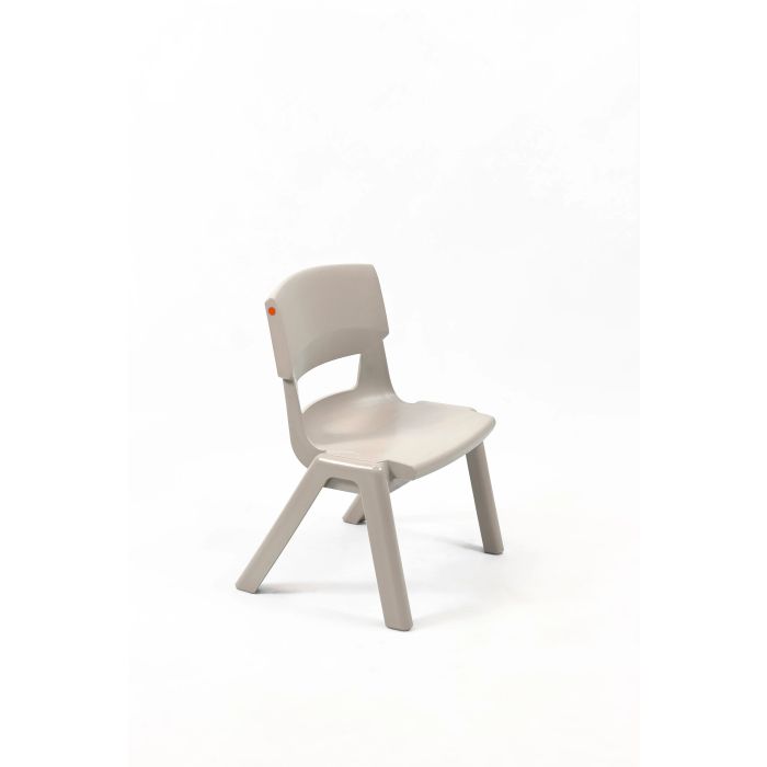 Postura One Piece Chair Ash Grey - 6-7 years