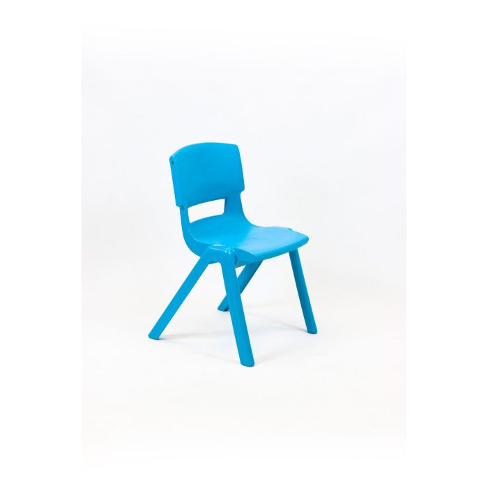 Postura One Piece Chair - Aqua Blue - 4-5 years