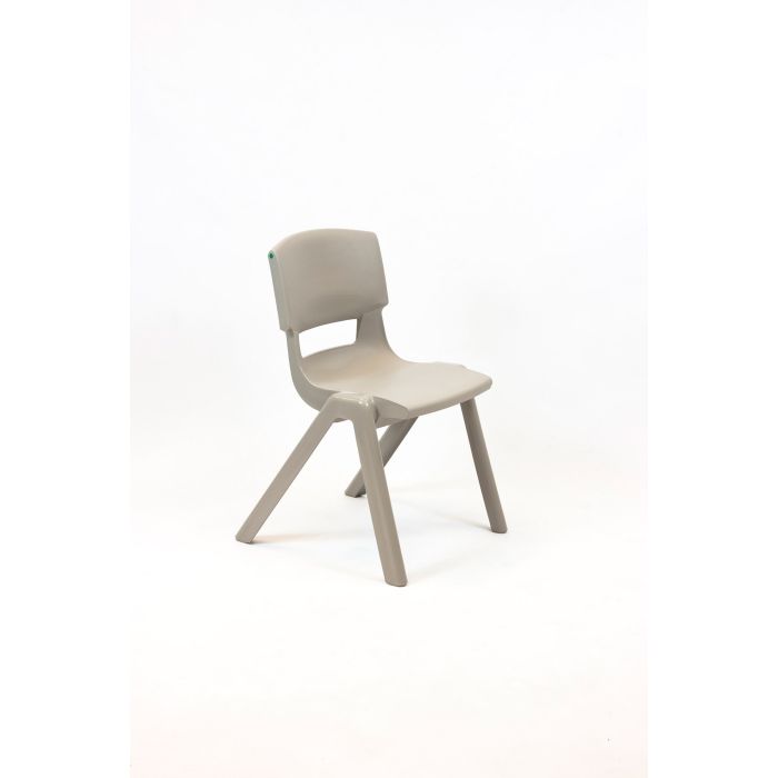 Postura One Piece Chair Ash Grey - 11-13 years