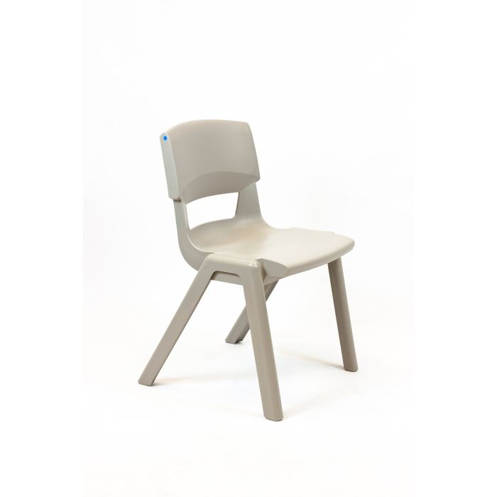 Postura One Piece Chair Ash Grey - 14+ years